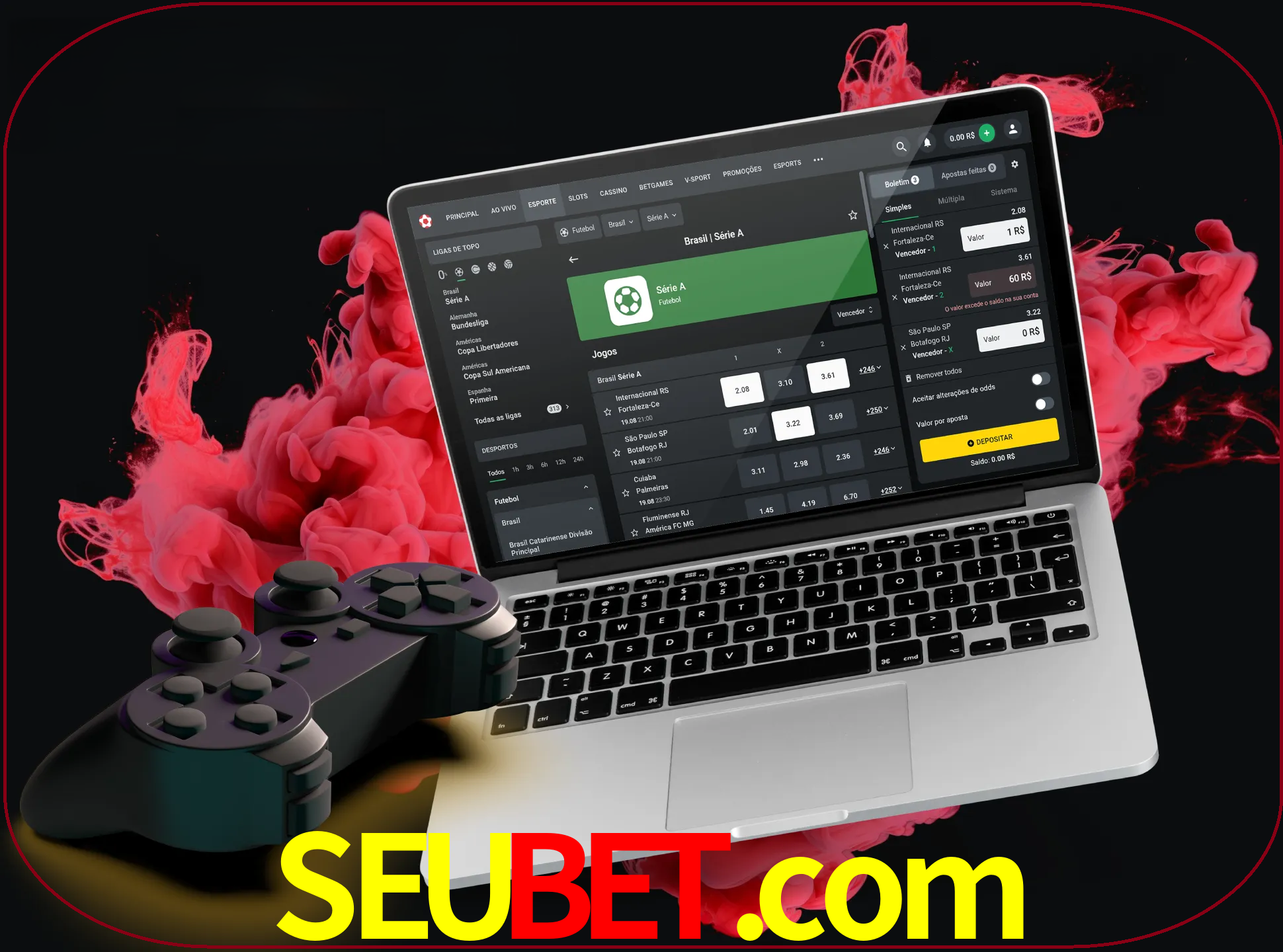 Visite a secção especial de jogos de vídeo em seubet para descobrir em que jogos pode apostar e ganhar muito dinheiro.